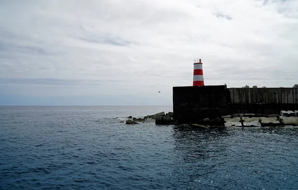 Haven Van Ponta Delgada Sao Miguel Eiland — Stockfoto