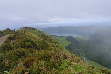 Güzel açore adalarında yeşil doğa