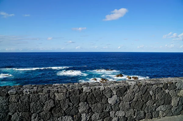 Áspera Costa Nord Salvaje Azores Isla Sao Miguel — Foto de Stock