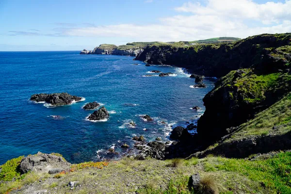 Grüne Landschaft Auf Der Azoren Insel Sao Miguel — Stockfoto