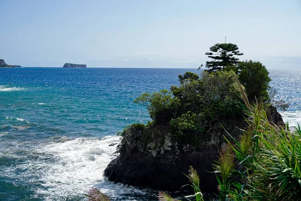 Raue Südküste Der Insel São Miguel — Stockfoto