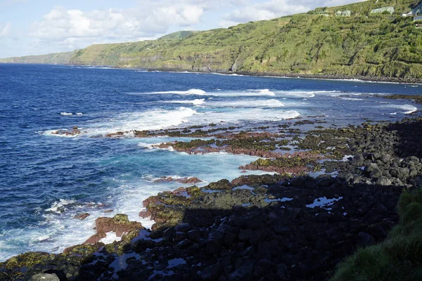 Grüne Landschaft Auf Der Azoren Insel Sao Miguel — Stockfoto