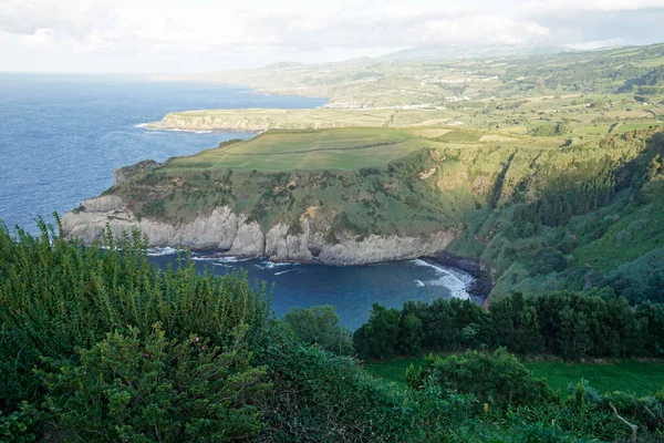 Malerische Küstenlandschaft Auf Der Insel São Miguel — Stockfoto