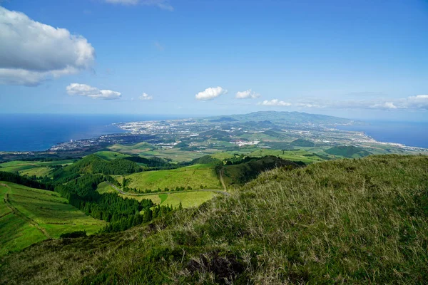 Paisagem Incrível Nas Ilhas Dos Açores — Fotografia de Stock
