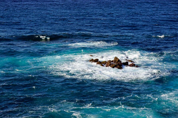 Грубе Дике Скандинавське Узбережжя Острова Азорські Острови — стокове фото