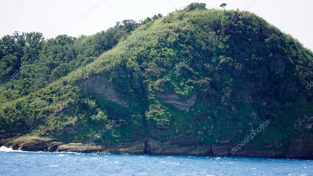 vila franca do compo island on the azores