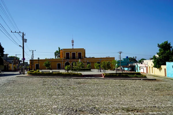 Barevné Domy Ulicích Trinidadu Kubě — Stock fotografie