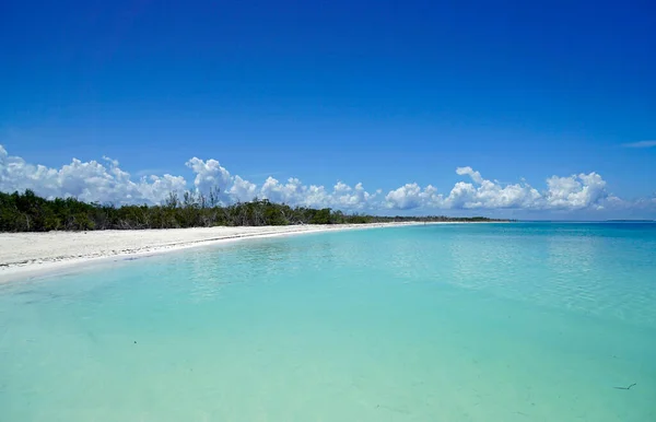 Cayo Blanco Ilha Mar Caribe Perto Varadero — Fotografia de Stock