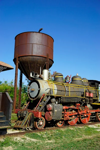 Locomotoras Antiguas Trenes Trinidad Cuba —  Fotos de Stock