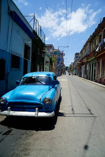 Old Classic Car Streets Havana Cuba Royalty Free Stock Images