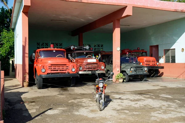 Local Combate Incêndios Estação Thrinidad Cuba — Fotografia de Stock