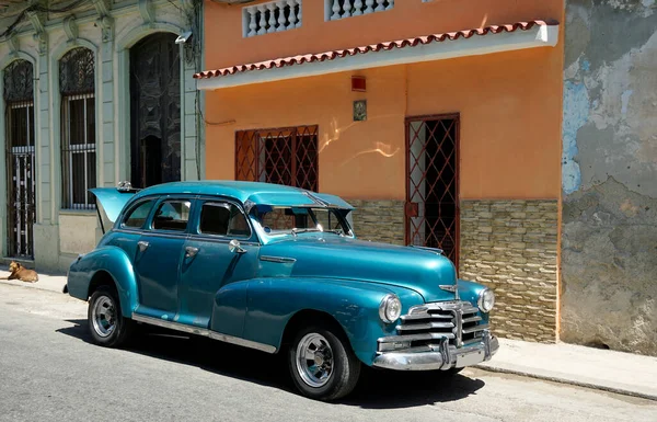 Viejo Coche Clásico Las Calles Havana Cuba —  Fotos de Stock