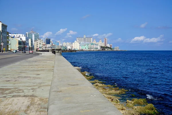 Scenic Skyline Havana Malecon — Stock Photo, Image
