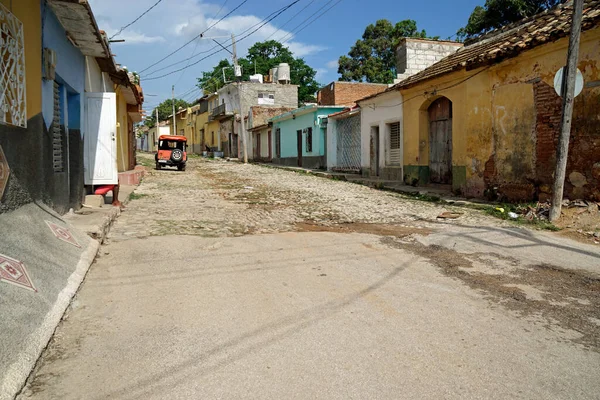 Színes Házak Utcáin Trinidad Kubai — Stock Fotó