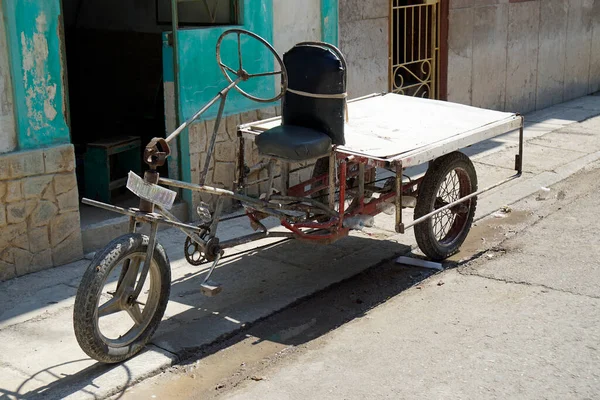 Correr Bicicleta Taxi Las Calles Trinidad — Foto de Stock