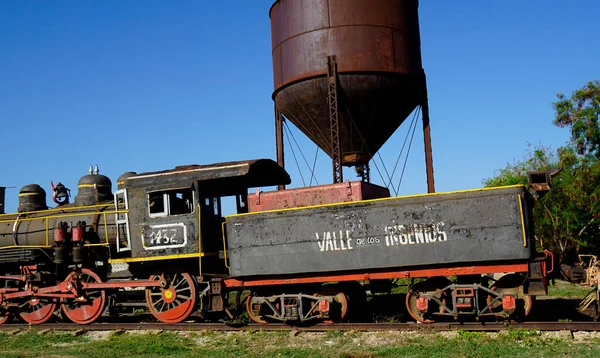 Küba Trinidad Eski Lokomotifler Trenler — Stok fotoğraf