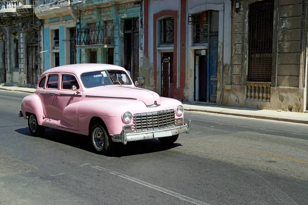 Viejo Coche Las Calles Havana Cuba —  Fotos de Stock