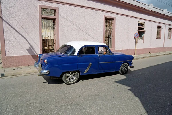 Viejo Coche Las Calles Cardenas Kuba —  Fotos de Stock