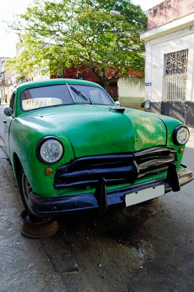Viejo Coche Clásico Las Calles Havana Kuba —  Fotos de Stock