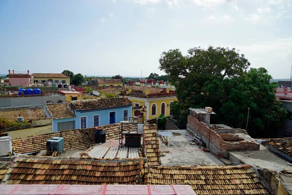 Colorful Houses Streets Trinidad Cuba — Stock Photo, Image