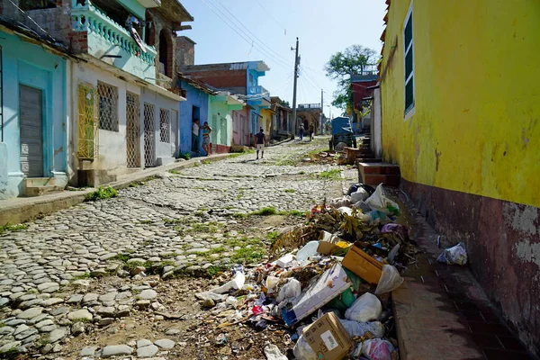 Τρινιντάντ Κούβα Περίπου Μάιος 2022 Δραστήρια Δρόμους Στο Κέντρο Της — Φωτογραφία Αρχείου