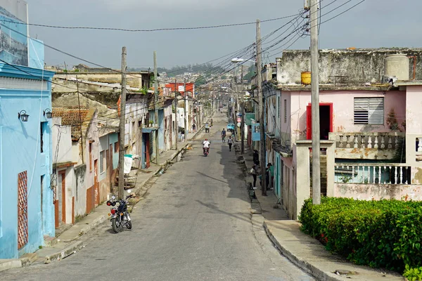 Matanzas Cuba Cerca Maio 2022 Atropelamento Casas Nas Ruas Matanzas — Fotografia de Stock