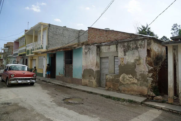 Trinidad Kuba Mai 2022 Oldtimer Auf Den Straßen Von Trinidad — Stockfoto