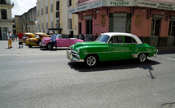 Havanna Kuba April 2022 Oldtimer Den Straßen Havannas — Stockfoto