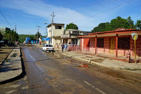Limonar Κούβα Περίπου Μάιος 2022 Ζωηροί Δρόμοι Στο Κέντρο Της — Φωτογραφία Αρχείου