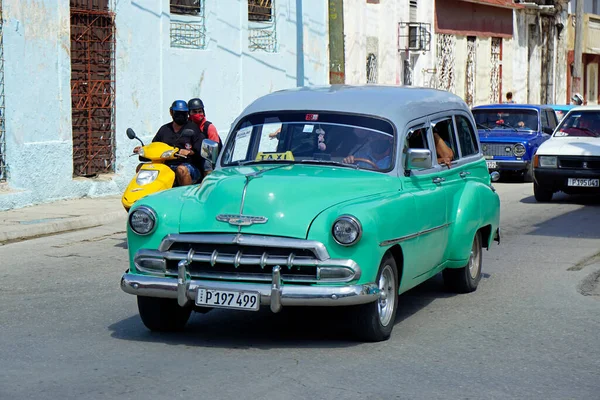 Cardenas Cuba Circa April 2022 Klassieke Oude Auto Straten Van — Stockfoto