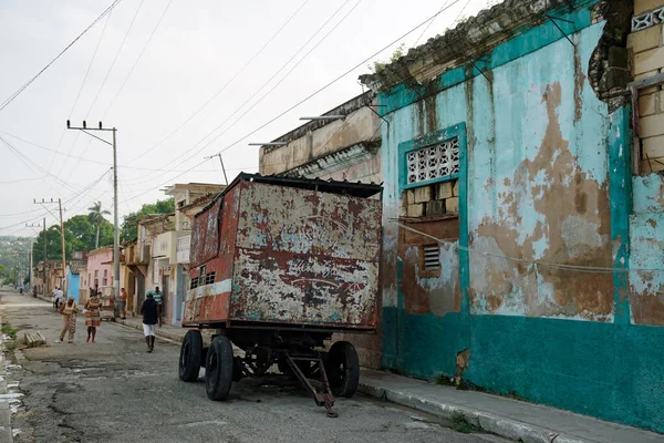 Matanzas Cuba Alrededor Mayo 2022 Derribar Casas Las Calles Matanzas —  Fotos de Stock