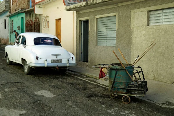 Trinidad Cuba Alrededor Mayo 2022 Automóvil Clásico Las Calles Trinidad —  Fotos de Stock