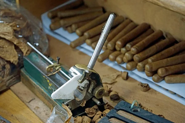 Cigarros Hechos Mano República Dominicana — Foto de Stock