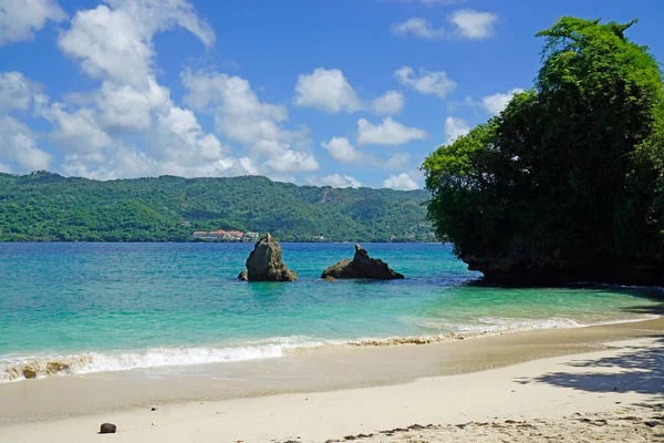 Egzotyczna Karaibska Wyspa Cayo Levantado Republice Dominikany — Zdjęcie stockowe