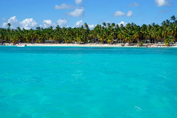 Exótica Isla Tropical Saona República Dominicana —  Fotos de Stock