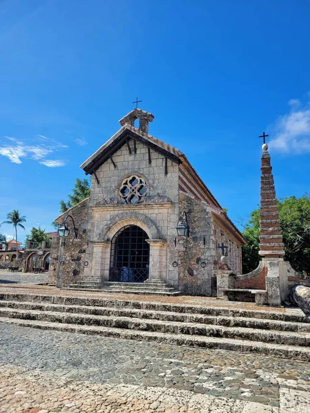 Old Village Altos Chavon Nella Repubblica Dominicana — Foto Stock