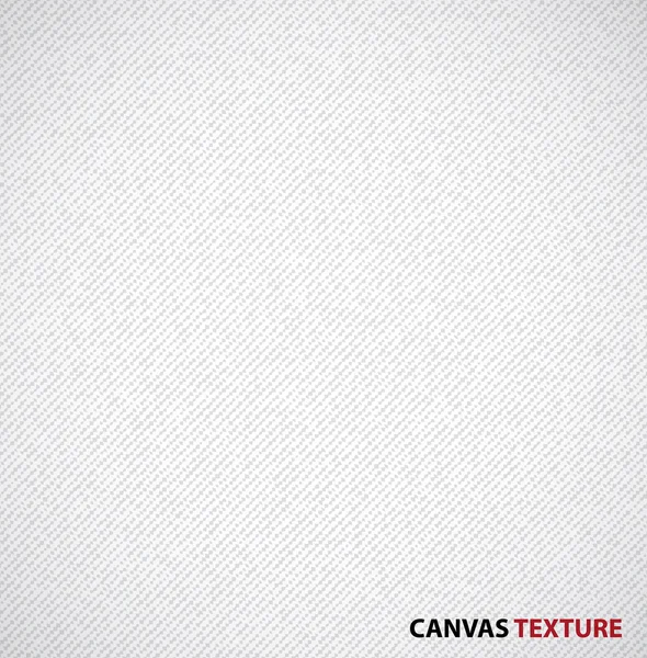 Vector white canvas background texture. — Stock Vector