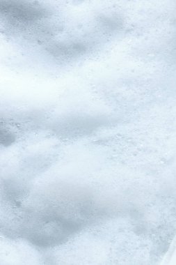 Sabun köpüğü ya da şampuan yıkama arkaplanından beyaz köpük..