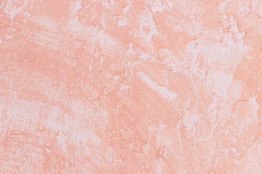 Soyut duvar arkaplan dokusunda turuncu beton ya da çimento malzeme.