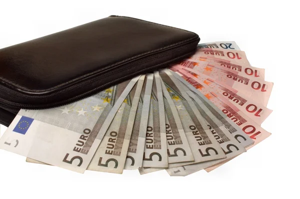 Wallet with money — Stock Photo, Image