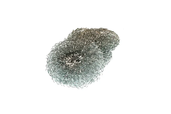 Sponges silver wire — Stock Photo, Image