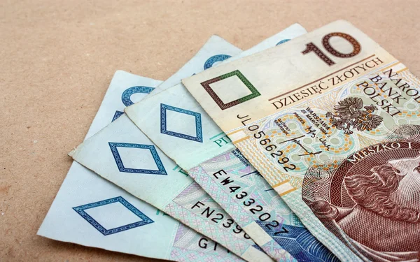 Polnisches Geld — Stockfoto