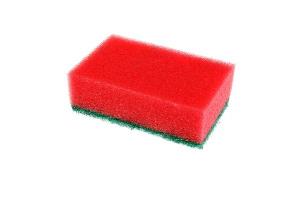 Esponja vermelha — Fotografia de Stock