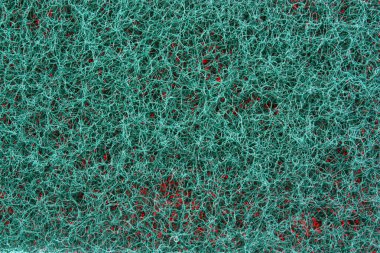 Kırmızı aydınlatmalı parlak yeşil renkli