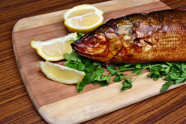 Fisch geräucherte Felchen — Stockfoto