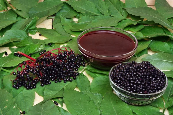 Black fruits — Stock Photo, Image