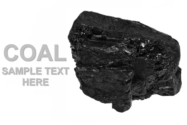 Kömür örnek metin — Stok fotoğraf