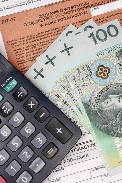 Polish tax — Stock Photo, Image