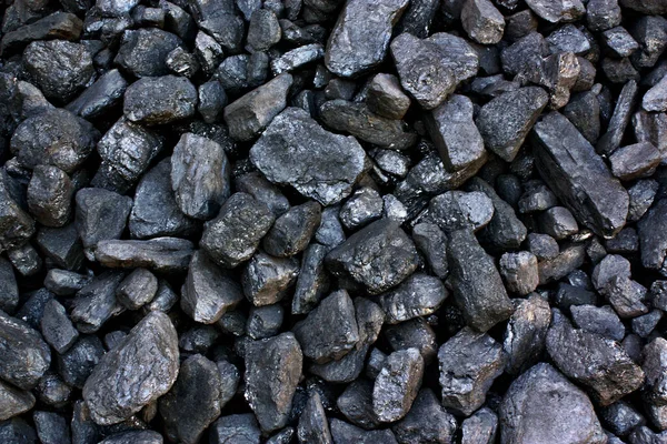Deposito Carbone Polacco Miniera Mostrando Come Sfondo Risorse Minerarie Nere — Foto Stock