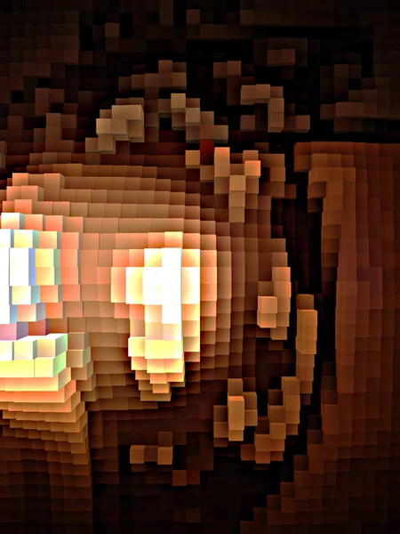 Рисунок abastracta кубики. — стоковое фото